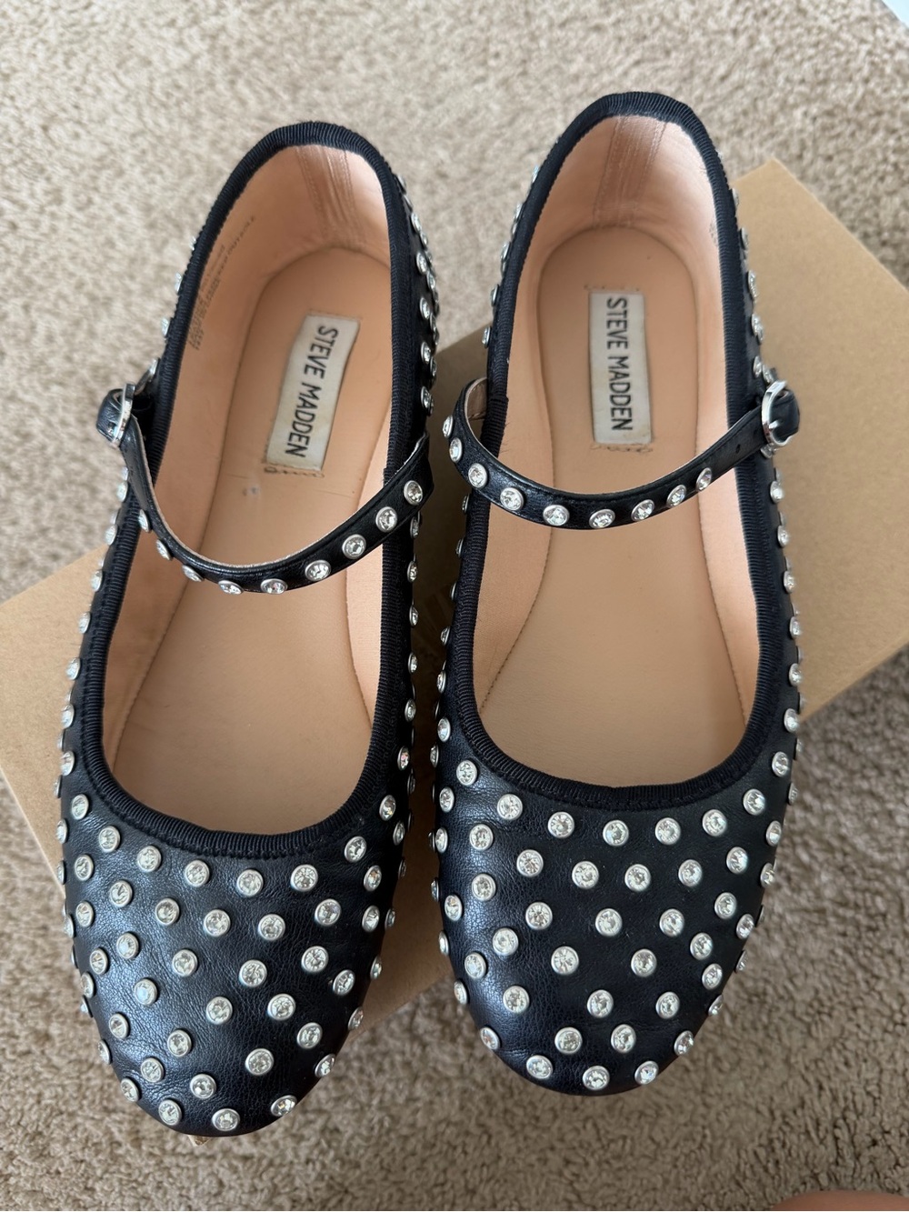 Steve Madden Vinetta-R Rhinestones flats - Picture 2 of 7
